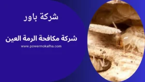 شركة مكافحة الرمة العين 2 القضاء على الرمة